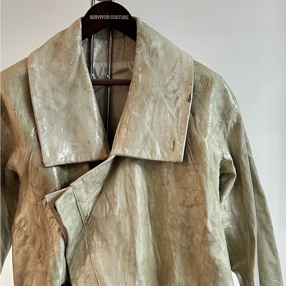 11 By Boris Bidjan Saberi Glossy Cream Performance Jacket